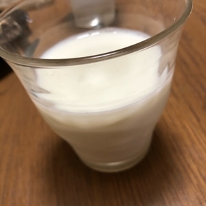 牛乳と酢でヨーグルト風ドリンク
